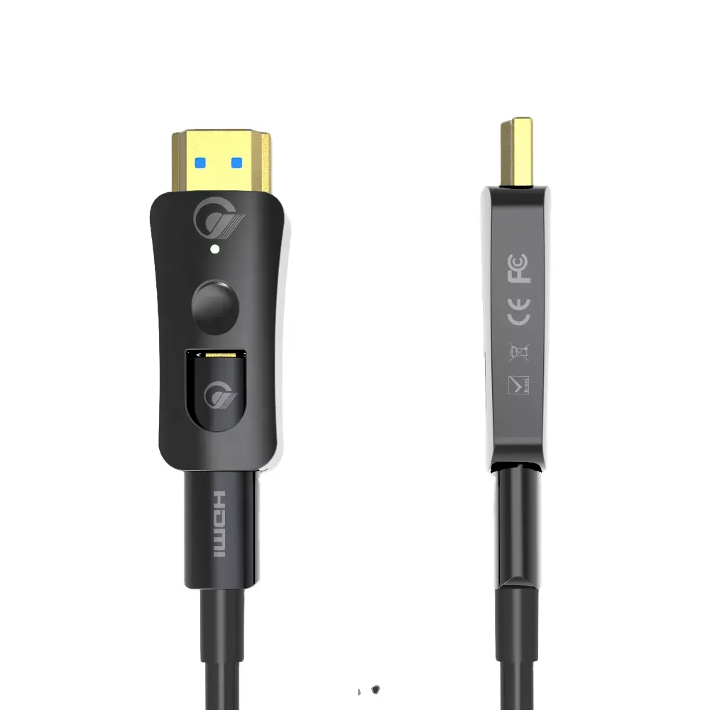 Cung Cấp Cáp Quang Hdmi 15M 50M 100M Hỗ Trợ Cáp HDMI Sợi Quang Hoạt Động AOC 4K 60Hz