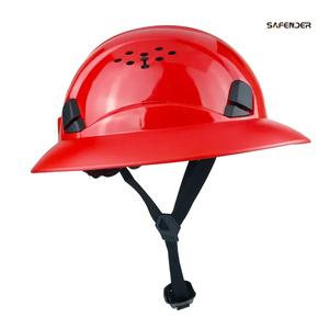 HDPE 향상된 안전 하드 모자, 안면 보호대 바이저 및 귀마개 최적 보호 헬멧 - Product Image 5