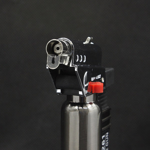 Briquet de soudage BS261 à flamme inversée, grande flamme droite, ouvert, réglable, coupe-vent, haute température - Product Image 4