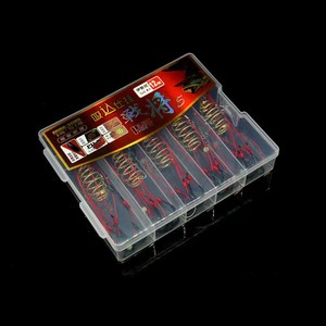 Byloo Bộ Móc Câu Cá Nổ Móc Câu Cá Bằng Thép Cacbon Siêu Cao Với Hộp Nhựa - Product Image 6