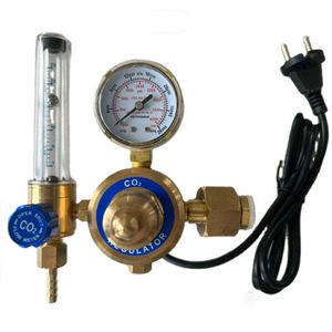 เกจวัดแรงดันคาร์บอนไดออกไซด์, เครื่องทำความร้อนแก๊สผสม 36V/110V/220V, เกจวัดคาร์บอนไดออกไซด์แบบปรับแรงดันได้ - Product Image 2