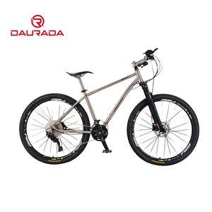 Bicicleta de Montaña MTB de Titanio de 27.5 Pulgadas y 30 Velocidades con Horquilla de Suspensión y Frenos de Disco Hidráulicos - Cuadro de Titanio Ligero de Origen Chino - Product Image 4