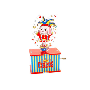 <span class=keywords><strong>Caja</strong></span> <span class=keywords><strong>de</strong></span> Música <span class=keywords><strong>de</strong></span> Acrílico <span class=keywords><strong>con</strong></span> Manivela, Diseño <span class=keywords><strong>de</strong></span> <span class=keywords><strong>Payaso</strong></span> Bailarín, Regalo Artesanal Vintage para Decoración del Hogar, Regalo Festivo - Product Image 1
