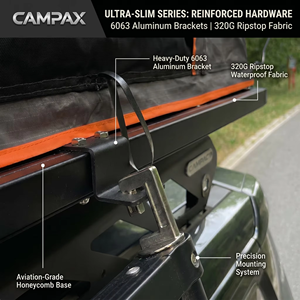 Ultra Thin Auto Open Car Rooftop <b>Tent</b> Aluminum Hardshell 4-Season Overlanding for SUV, Hartschalen Dachzelt Ultra-Slim Ultra-Sli - Product Image 3