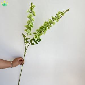 Fiori Artificiali di Bluebonnet e Larkspur in Seta, Stelo Lungo per Vasi Alti, Decorazione Floreale per Casa, Ringraziamento e San Valentino - Product Image 6