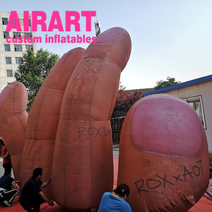 Dedo inflable realista <span class=keywords><strong>mano</strong></span> inflable <span class=keywords><strong>gigante</strong></span> para Decoración - Product Image 4