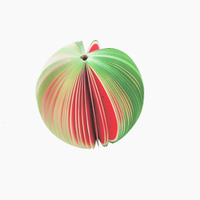 Blocs de papier créatifs imprimés en 3D, motifs fruits et pastèque, blocs-notes et mémos