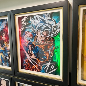 Lampe en papier <span class=keywords><strong>3D</strong></span> stéréo <span class=keywords><strong>Dragon</strong></span> <span class=keywords><strong>Ball</strong></span> Sun Wukong Saiyan avec impression offset Couleur et taille personnalisables pour la fête des mères - Product Image 4