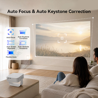 Proyector Q1 de Alta Luminosidad con Resolución Nativa de 1080P, 300ANSI Lúmenes, Lámpara de Larga Duración, Contraste de 1500:1, Gran Venta