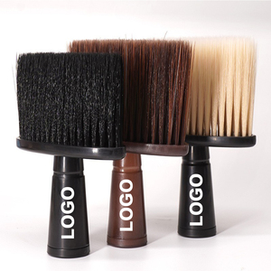 Custom Logo Soft <b>Bristle</b> Cleaning <b>Brushes</b> Barber Neck Duster <b>Brush</b> Professional and Soft Neck <b>Brush</b> for <b>Hair</b> Cutting Neck Duster - Product Image 1