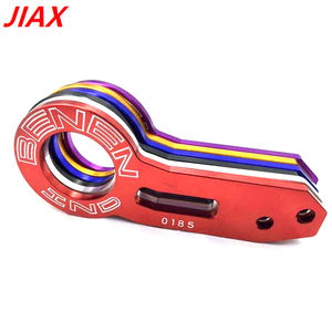 JDM Crochet <span class=keywords><strong>de</strong></span> <span class=keywords><strong>remorquage</strong></span> arrière pour voiture universelle <span class=keywords><strong>Anneau</strong></span> <span class=keywords><strong>de</strong></span> remorque automobile Pare-chocs arrière en aluminium massif Anneaux <span class=keywords><strong>de</strong></span> <span class=keywords><strong>remorquage</strong></span> <span class=keywords><strong>de</strong></span> course - Product Image 2