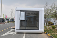 Cabine préfabriquée en forme de capsule, résistante au feu, écologique, imperméable, haute performance, installation rapide