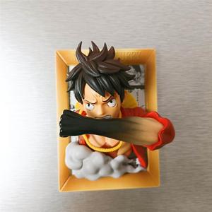 8 designs, 13 cm, Luffy DBZ Vegeta Goku, cadre photo, figurine d'anime, aimant de réfrigérateur avec support, figurines d'anime sexy 3D Nami pour adultes - Product Image 6