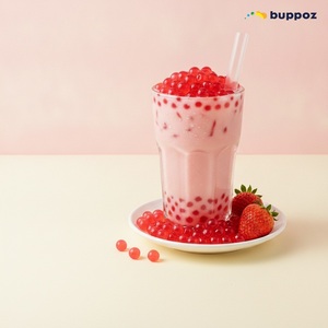 สตรอเบอร์รี่ Popping Boba ไต้หวัน - Product Image 6