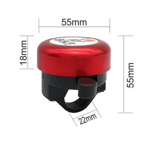 Sonnette de vélo multicolore en alliage d'aluminium, anneau de vélo pour garçons et filles, accessoires de vélo pour enfants - Product Image 6