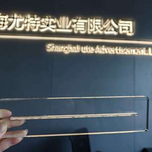 4 "x 6" khách sạn nhà hàng dấu hiệu đứng hiển thị Kệ rõ ràng acrylic đơn Đăng chủ - Product Image 6