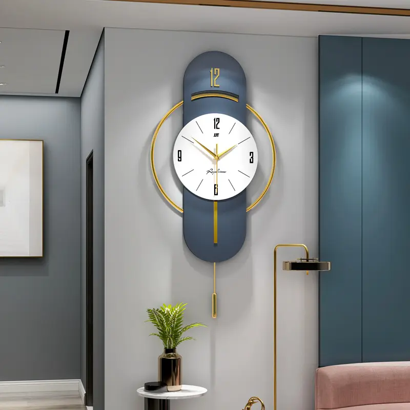 Creative Fashion Nordic Large 3d Home Art Decoration Wall Clock Home Decor For Living Room
