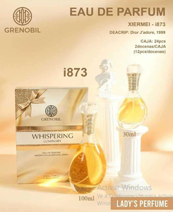 Grenobil Whispering Lumino Eau De Parfum 100Ml 30Ml Spray Aroma Floral Set Madre e Hija - Product Image 3