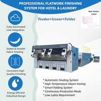 Máquina de Lavandería Industrial, Separador de Telas Automático Multiposición para Desplegar Sábanas, Equipo Alimentador