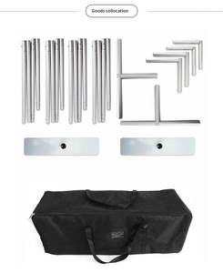 10ft Modular 3x3 có thể gập lại triển lãm thương mại hiển thị dễ dàng vải gian hàng triển lãm thiết bị cho hội chợ triển lãm gian hàng 10x10ft - Product Image 6