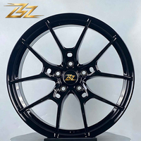 Jantes de voiture en alliage d'aluminium monobloc forgées en usine BZ OEM, 18 et 19 pouces, 5x112 pour Audi RS7 RS5 RS4 S6 RS3