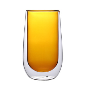 Tasse à café en verre <span class=keywords><strong>pyrex</strong></span> à double paroi résistante à la chaleur en forme d'œuf transparent MAIMAI pour café <span class=keywords><strong>lait</strong></span> - Product Image 6