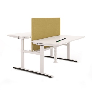 Free Sample Industrial Height Adjustable Executive Home Standing Workstation <b>Office</b> Furniture Desk <b>Table</b> Socket With Wireless - Product Image 3