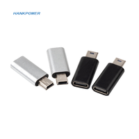 Adaptateur USB C vers Mini USB 2.0 Type C femelle vers Mini USB 2.0 mâle connecteur de conversion prise en Charge de la Charge et de la synchronisation des données
