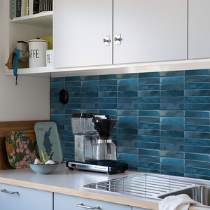 D קליפות דבק 3d ו backsplash לאח מטבח חדר אמבטיה קיר חכם מדבקה נשלפת עמיד למים קל להתקנה - Product Image 4