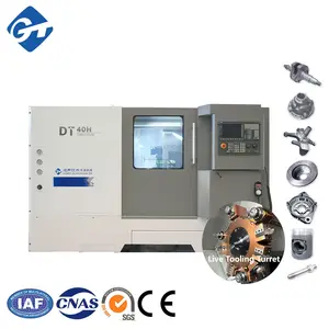 GT DMTG DT40H Cnc Lathe Machine For Metal Turning Center 2Chuck Max. Swing Diameter (mm) 558 Torno Cnc 3000Mm Live Tooling