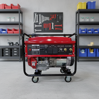 Générateur-soudeuse à essence 2-en-1 5,0 kW (5,5 kW max) 240 V monophasé portable à châssis ouvert pour soudage et alimentation électrique