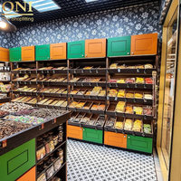 ONI Étagère personnalisée pour magasin d'alimentation de détail Présentoir pour petites marchandises Boîte de rangement pour fruits secs et noix pour supermarché
