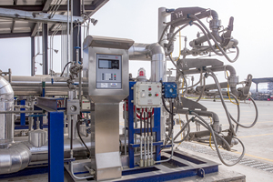 DN50 ~ DN200 Alat Penghalus Minyak Injeksi Kimia Selip Terpasang Pintar dengan Lengan Pemuatan Pengendali Katup - Product Image 4