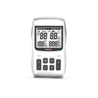 Máquina Electrónica 5 en 1 TENS EMS IF RUSS MIC con Programas Personalizables, 2 Canales, Recargable, de Pulso, para Rehabilitación y Alivio del Dolor