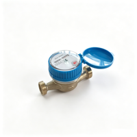 Advanced Digital Brass IP68 OEM DN15 ISO4064 Dry Dial Single Jet Type Water Meter