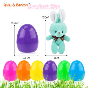 2025 गर्म बिक्री प्लास्टिक ईस्टर अंडे प्लग बंनी भरवां खिलौना - Product Image 6