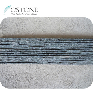 Đen Quartz Dòng Chảy Board Thác Đá/Đá Tự Nhiên Bên Ngoài Bức Tường Ốp - Product Image 6