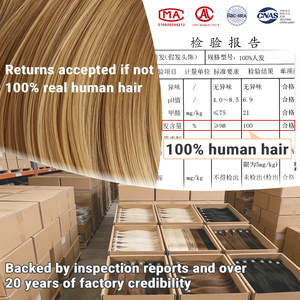 Extensiones de <span class=keywords><strong>Cabello</strong></span> Volume Genius Weft, Hechas a Mano, con Orificios en Forma de Mariposa, <span class=keywords><strong>Cabello</strong></span> Humano Virgen 100% Remy, 26 Pulgadas, 1B, Doble Trama - Product Image 2