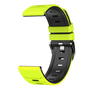 Bracelet en silicone sport bicolore de 22 mm pour Galaxy Watch, bracelet pour Garmin <span class=keywords><strong>Xiaomi</strong></span> <span class=keywords><strong>Band</strong></span>, pour Huawei GT <span class=keywords><strong>6</strong></span> 5/4/3, boucle en métal - Product Image 3