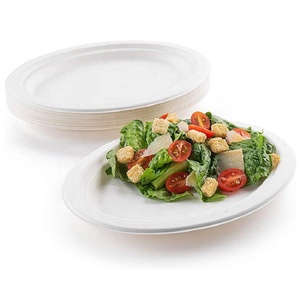 <span class=keywords><strong>Plateau</strong></span> de service en fibre de canne à sucre Bagosse pour la restauration - Product Image 5