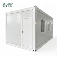 Casa Modular Expandible de Ensamblaje Rápido, Casa Contenedor Plegable Prefabricada, Diseño Moderno de Paquete Plano de Despliegue Rápido