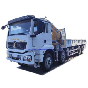 4 סרנים שאקמן <span class=keywords><strong>20</strong></span> טון מנוף רכוב משאית בום מתקפלת 25 טון שאקמן H3000 משאית מנוף לבנים - Product Image 1