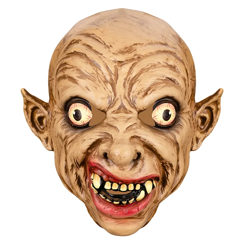 Wholesale Scary Full Head Devil Mask 2024 New Movie Character Cosplay Zombie String Party Mouth Realistic Scary Mask