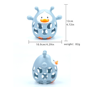 จุกนมหลอกซิลิโคนรูปสัตว์สำหรับเด็กแรกเกิด ปี 2025 ปลอดสาร BPA เกรดอาหาร นุ่ม ปลอดภัย สำหรับเด็กออทิสติก ช่วยกัดเล่นและเสริมพัฒนาการทางประสาทสัมผัส - Product Image 4