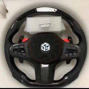 Volante de Fibra de Carbono Personalizado para <span class=keywords><strong>BMW</strong></span> G20 G30 G21 G22 G23 Serie 3 <span class=keywords><strong>320i</strong></span> 325i 330i 2019 2020 2023 - Product Image 3