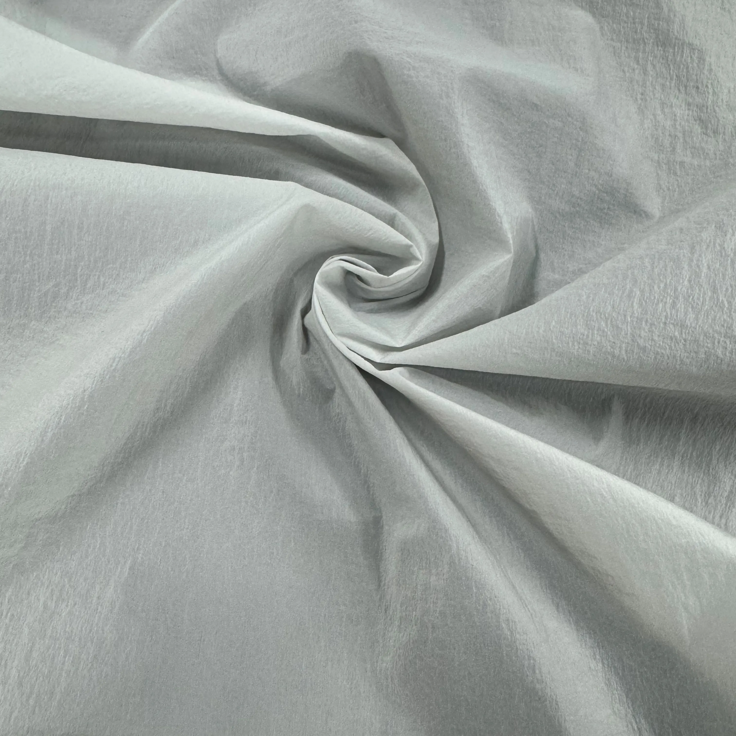 15 * 15D нейлоновая тафта, морщинистая ткань для зимней куртки, переработанная/Эко-ткань для пуховика