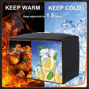 Bolsa Térmica Premium para Entrega de Comida Caliente y Fría, Apta para <span class=keywords><strong>Uber</strong></span> Eats, Bolsa Refrigerante para Transporte - Product Image 6
