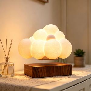 โคมไฟลอยแม่เหล็ก LED ควบคุมด้วยระบบสัมผัส เปลี่ยนสีได้ สร้างบรรยากาศโรแมนติก แสงกลางคืน ของตกแต่งบ้านสุดหรู - Product Image 4