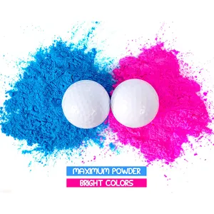 Gender Reveal Golf Balls Exploding Girl Or Boy Baby Reveal Announcement Party Themed Gender Reveal Decorations Powder Explosion