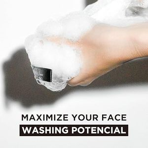 Red de espuma para lavar la cara para hombres – Herramienta japonesa para el cuidado de la piel que produce espuma rápida, limpieza profunda, malla antideslizante, fabricada en China - Product Image 3